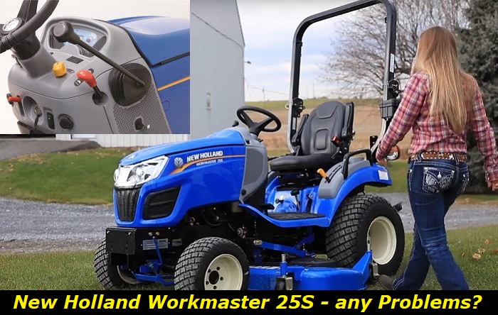 new holland workmaster 25S problems